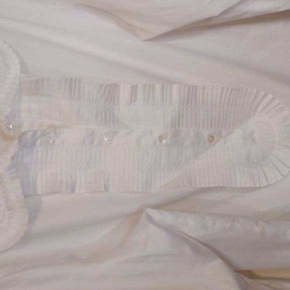 Rebecca Taylor Pleat Front Blouse - Picture 12 of 12